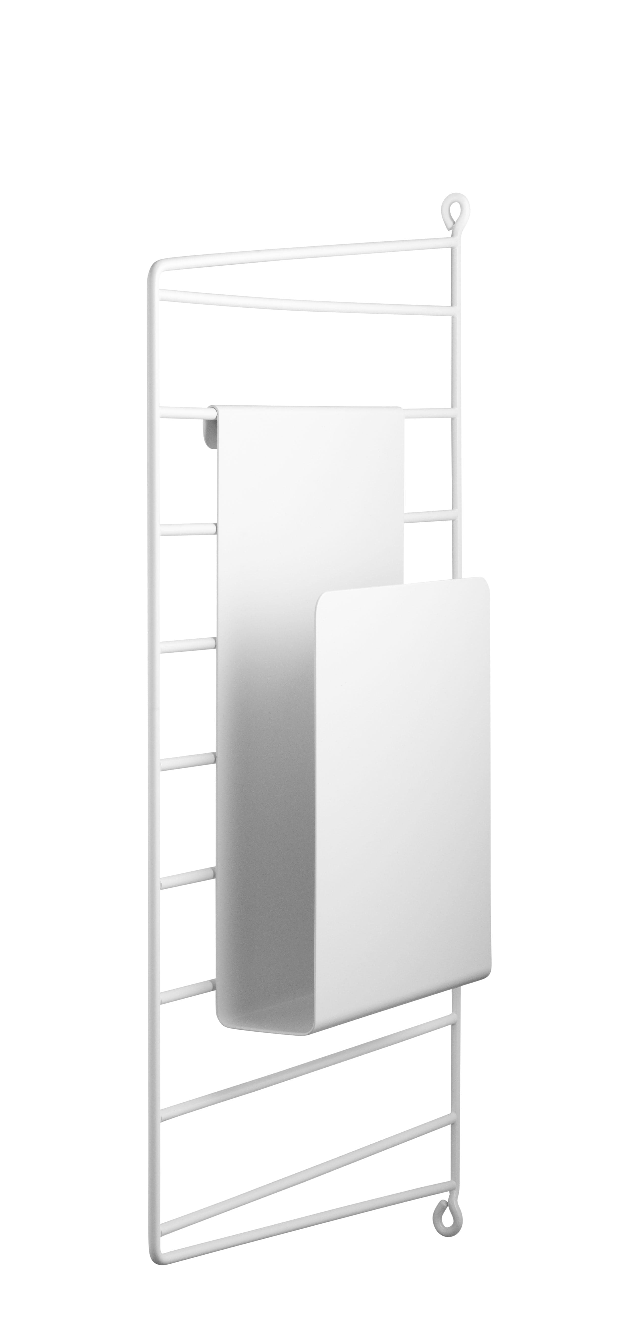 STRING - Rangement - Porte magazine - Blanc