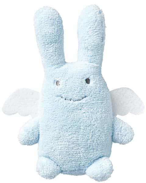 TROUSSELIER - Ange Lapin Hochet Bleu 12 cm