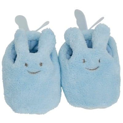 TROUSSELIER - Chaussons lapin bleu (1 an)