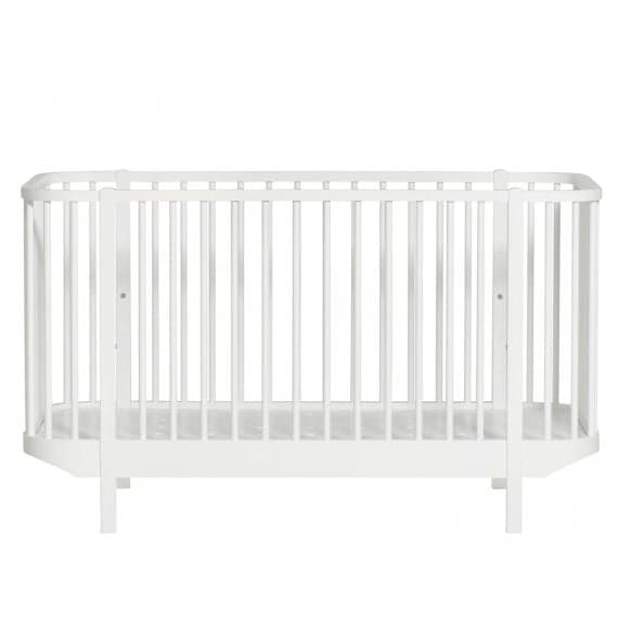 Oliver Furniture - Lit Bébé évolutif 70x140 cm - Blanc