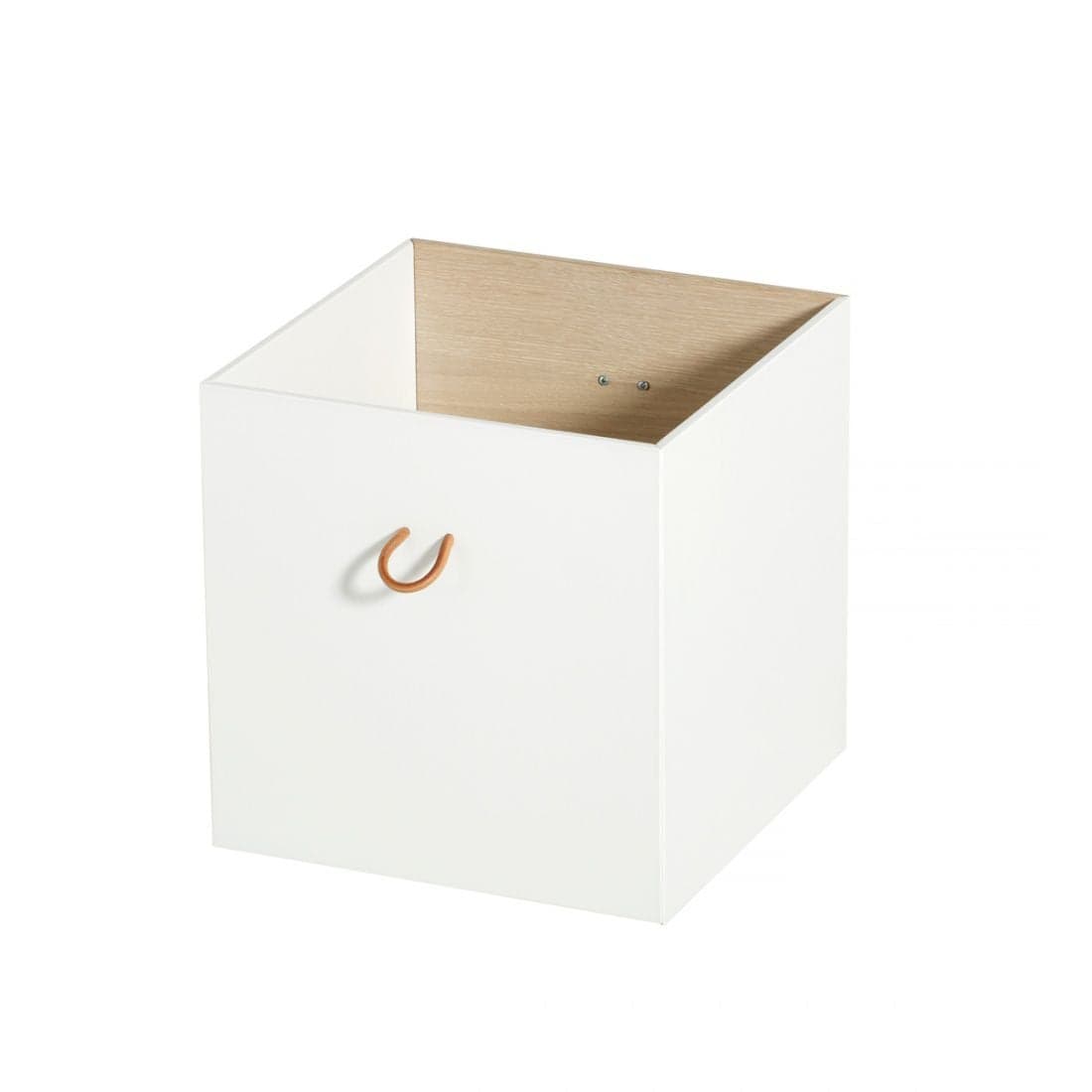 Oliver Furniture - Boîtes de rangement - Blanc/Chêne - Lot de 2 pièces