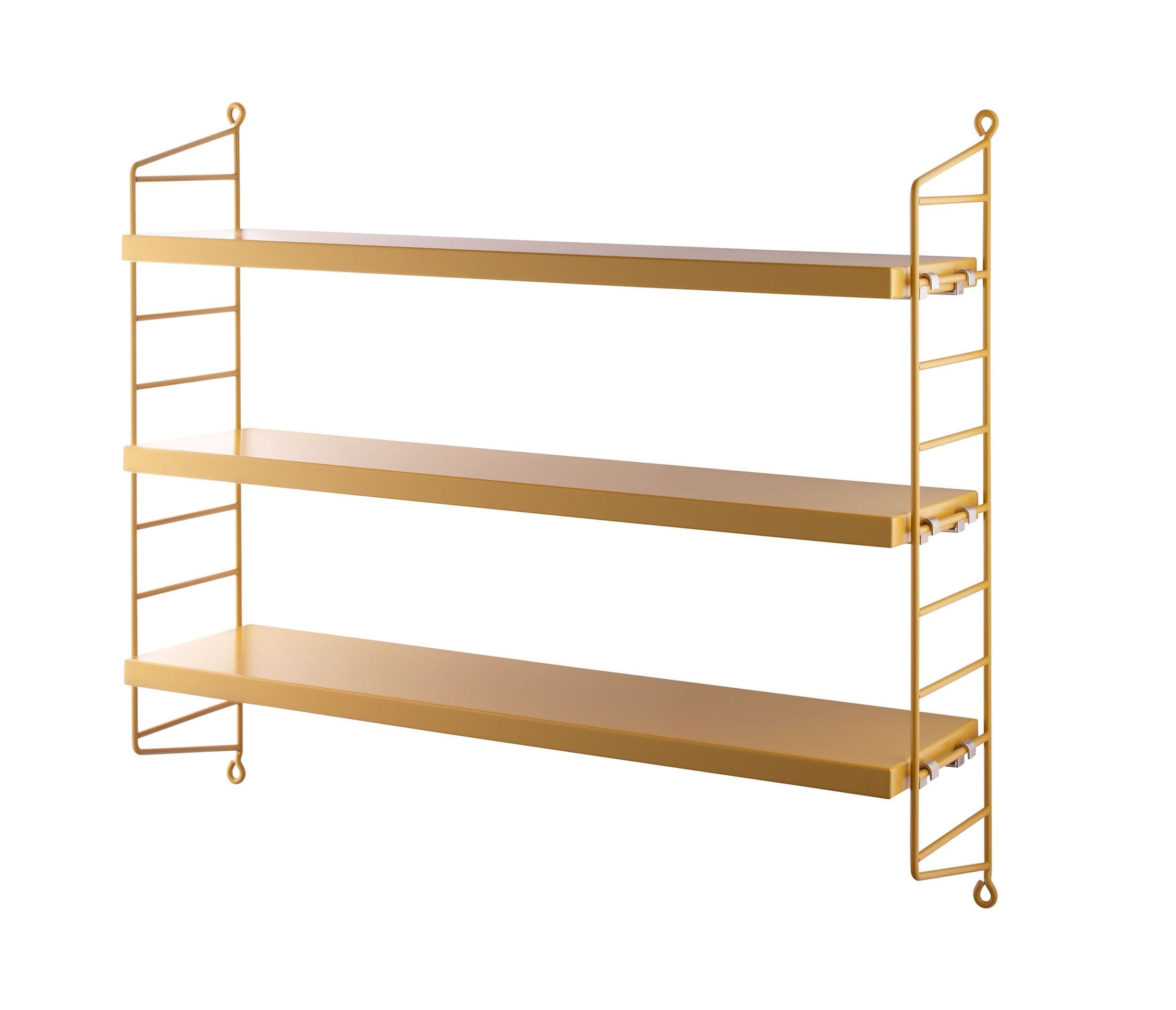 STRING POCKET-ETAGERES MURALES-Moutard