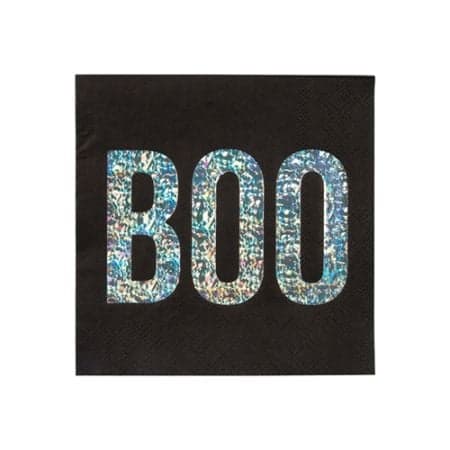 Meri meri - Serviettes en papier Boo - Pack de 16