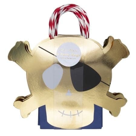 Meri Meri - Sac Cadeaux Pirates - Pack de 8