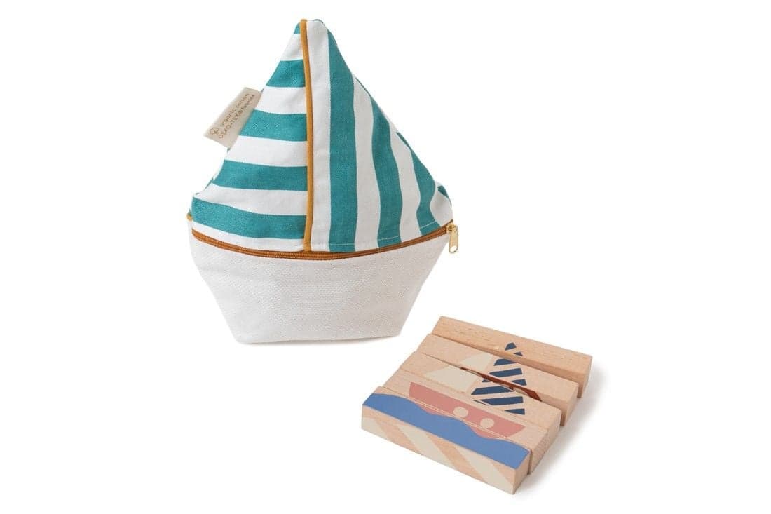 Nobodinoz - Puzzle en bois transports