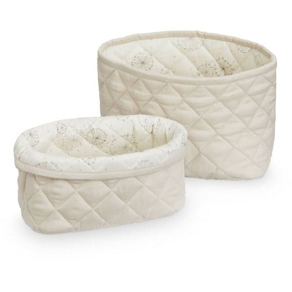 CAM CAM COPENHAGEN - Assortiment de 2 paniers - Sable