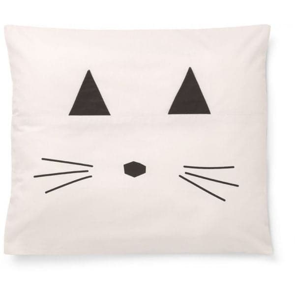 Liewood - Taie d'oreiller Carla Chat - Rose