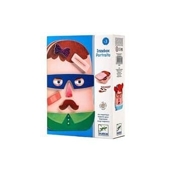 DJECO - MAGNETIQUE BOIS INZEBOX - Portraito - dès 3 ans