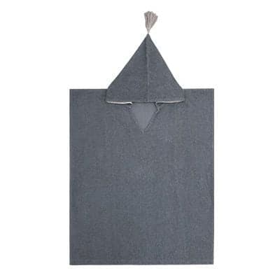JACK N'A QU'UN OEIL - Poncho de bain CUZCO - Blue infinity