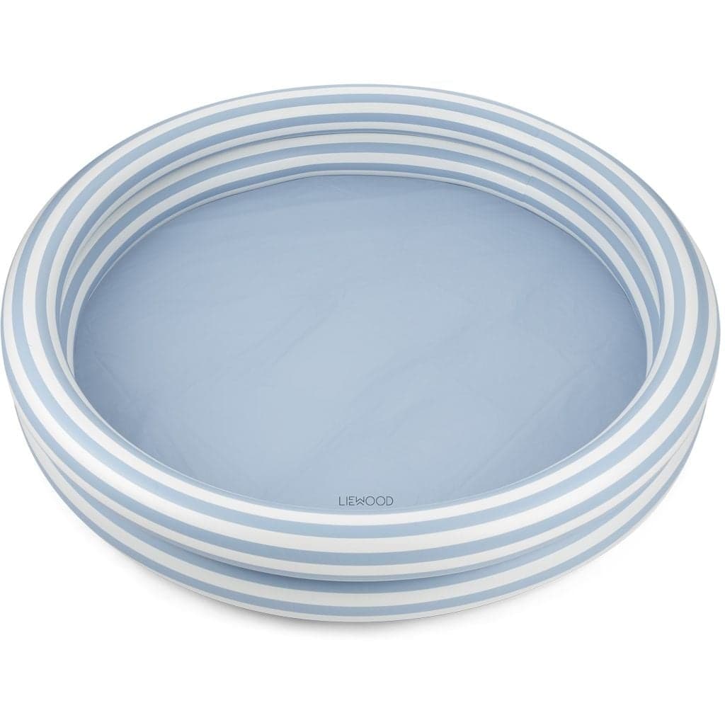 Liewood - Piscine gonflable Savannah - Sea blue - Rayée