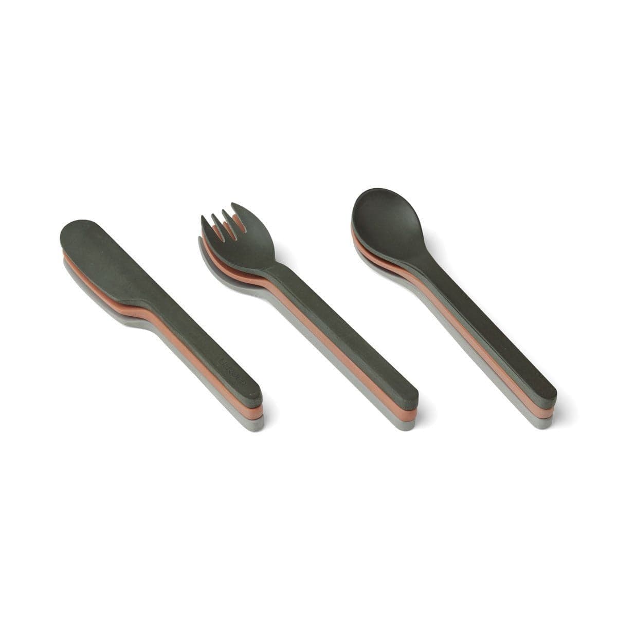 Liewood - Couverts Frederikke - lot de 9 - Vert