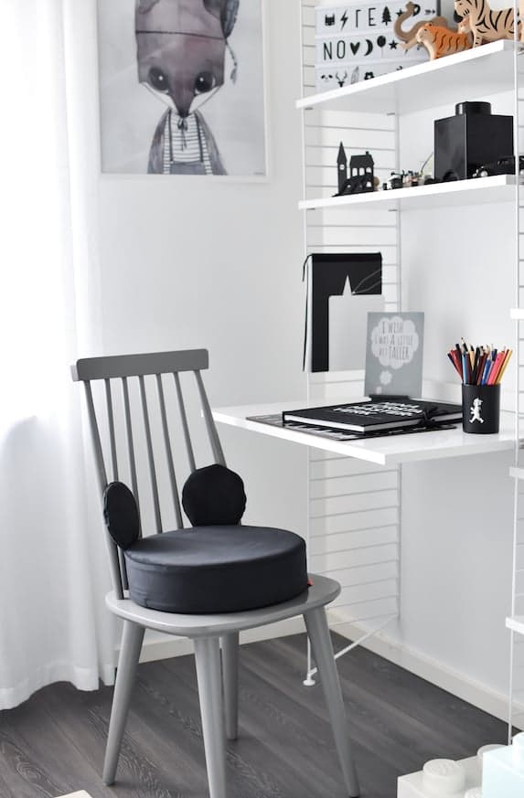 Teddy Sit - Rehausseur de chaise - Souris - Gris