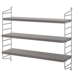 STRING POCKET-ETAGERES MURALES-Gris