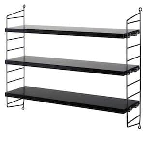 STRING POCKET-ETAGERES MURALES-Noir