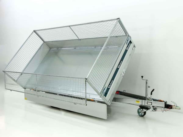 Debon Dreiseitenkipper DDK 180x360 3,5t|E-Pumpe |Gitter Aktion | PKW Anhänger