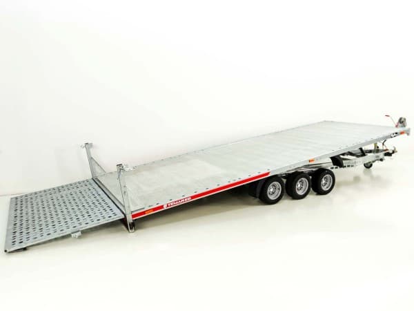 Temarad Universal Anhänger 210x600cm 3,5t|Tridem|Ladefläche kippbar|Aluboden | PKW Anhänger
