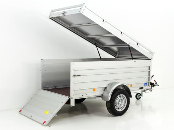 Deckelanhänger 125x250cm Höhe:80cm 1300kg|Typ 4.13|Koch | PKW Anhänger