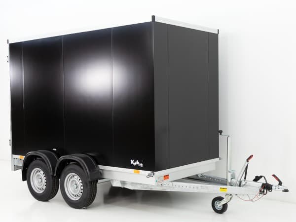 Vezeko Kofferanhänger VK Sandwich Black 152x355cm Höhe:193cm 2,7t | PKW Anhänger