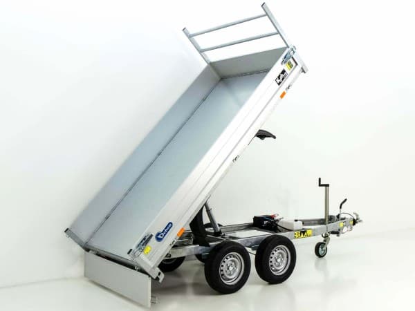 Debon Heckkipper 155x305cm 2,0t|E + Not Hand-Pumpe | PKW Anhänger