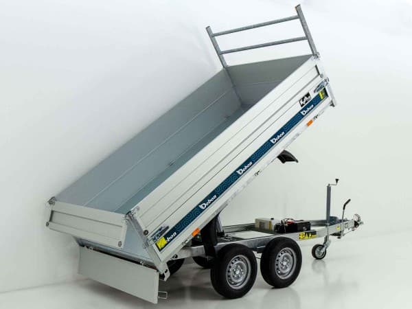 Debon Heckkipper 155x305cm 2,0t|E- + Not Hand-Pumpe|BWA | PKW Anhänger