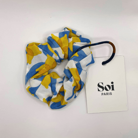 Chouchou Soi Paris - Scrunchie Bleu