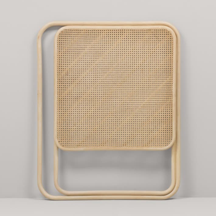 Tête de lit en rotin PASSAGE pour lit double et simple - 90 cm gauche