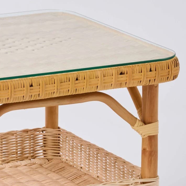 Verre seul en option pour table basse Nantucket 51x51