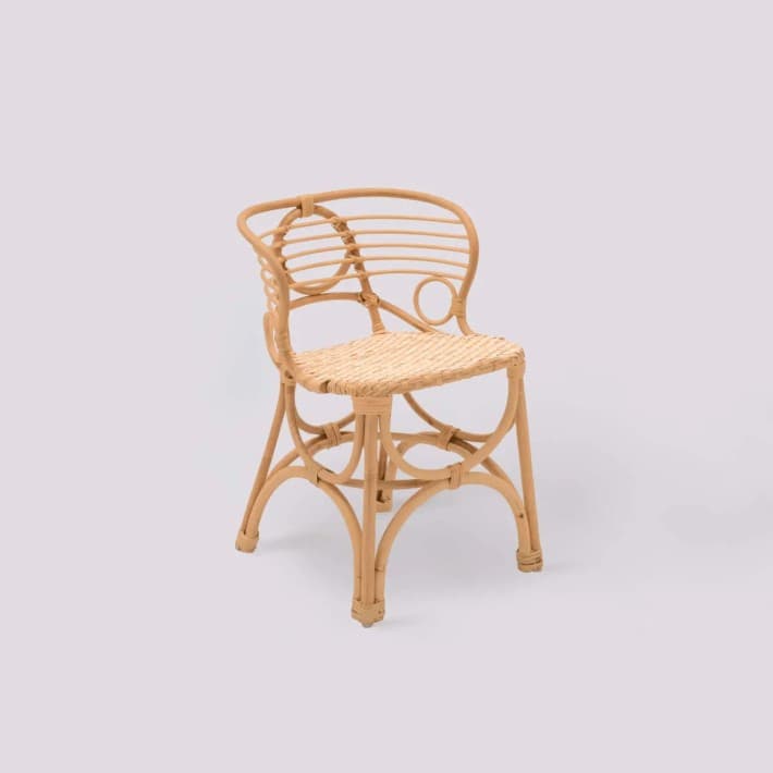 Fauteuil d'enfant en rotin Gingko Horizon