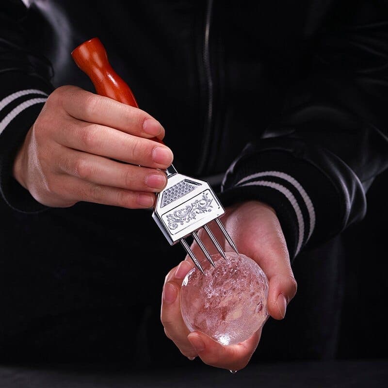 Pic à Glace Manche en Bois