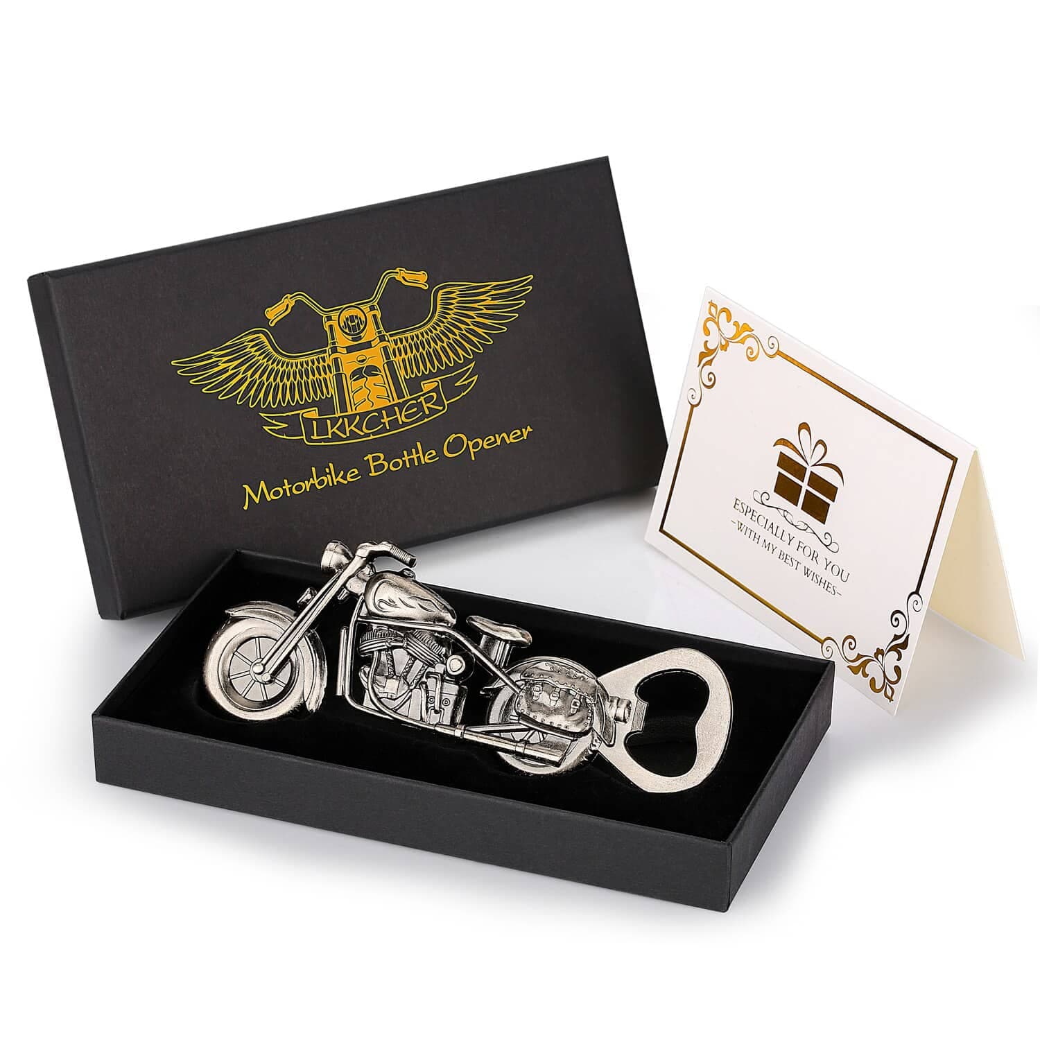 Décapsuleur Moto (Modèle: Argent)