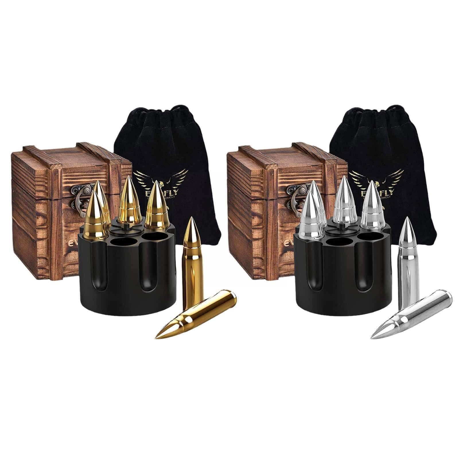 Pierre à Whisky Balle (Couleur: Argent)