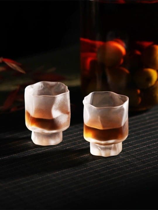 Verre Shooter Design (Modèle: Givré)