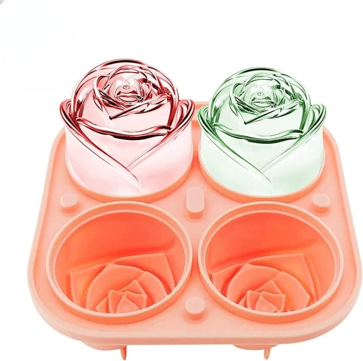Moule à Glaçons Rose