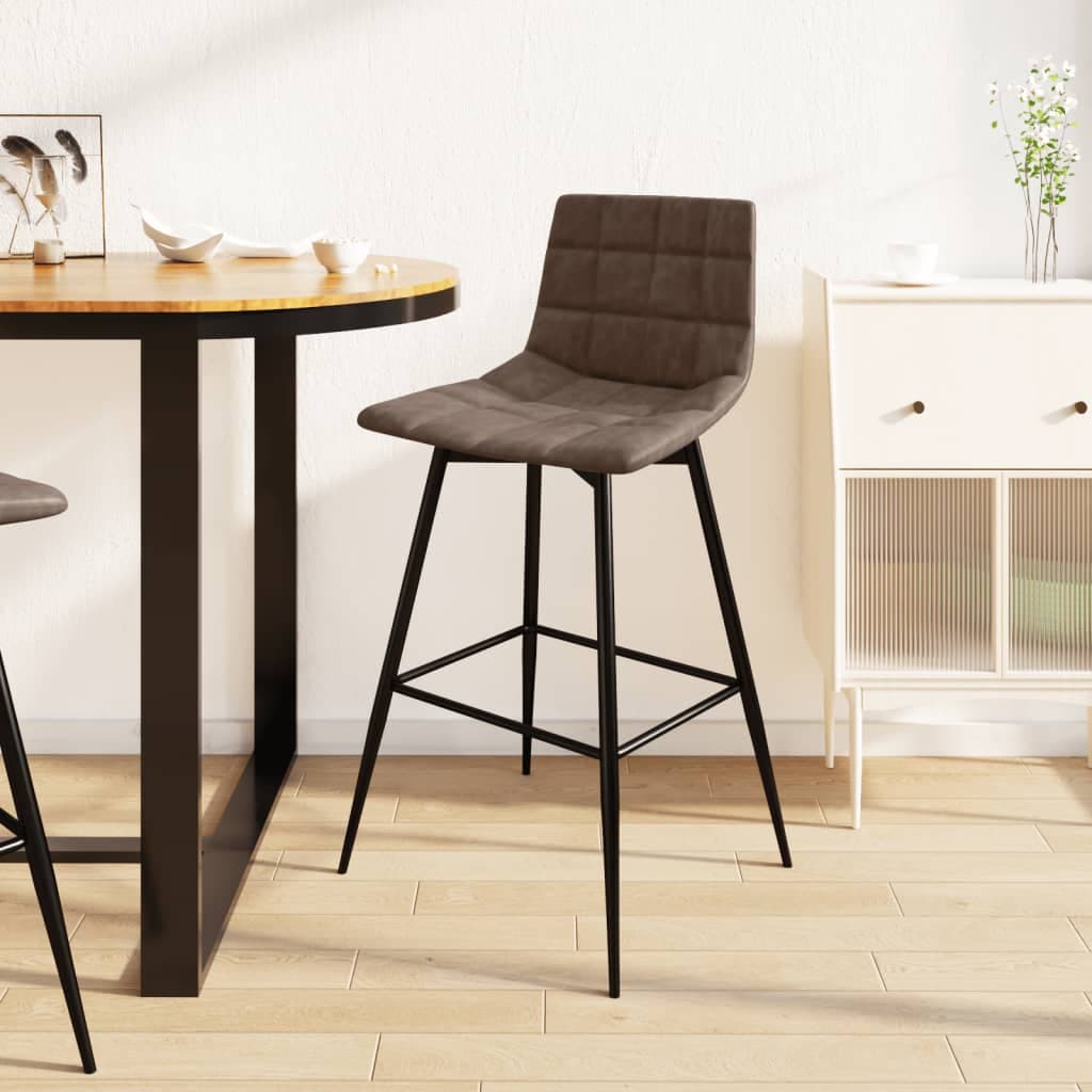 Tabouret de bar moderne (Couleur: Marron foncé)