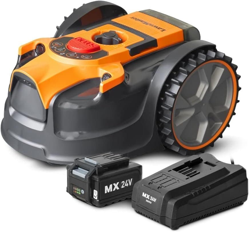 Tondeuse à gazon robotisée LawnMaster, autonome, 24 V, sans fil périphérique