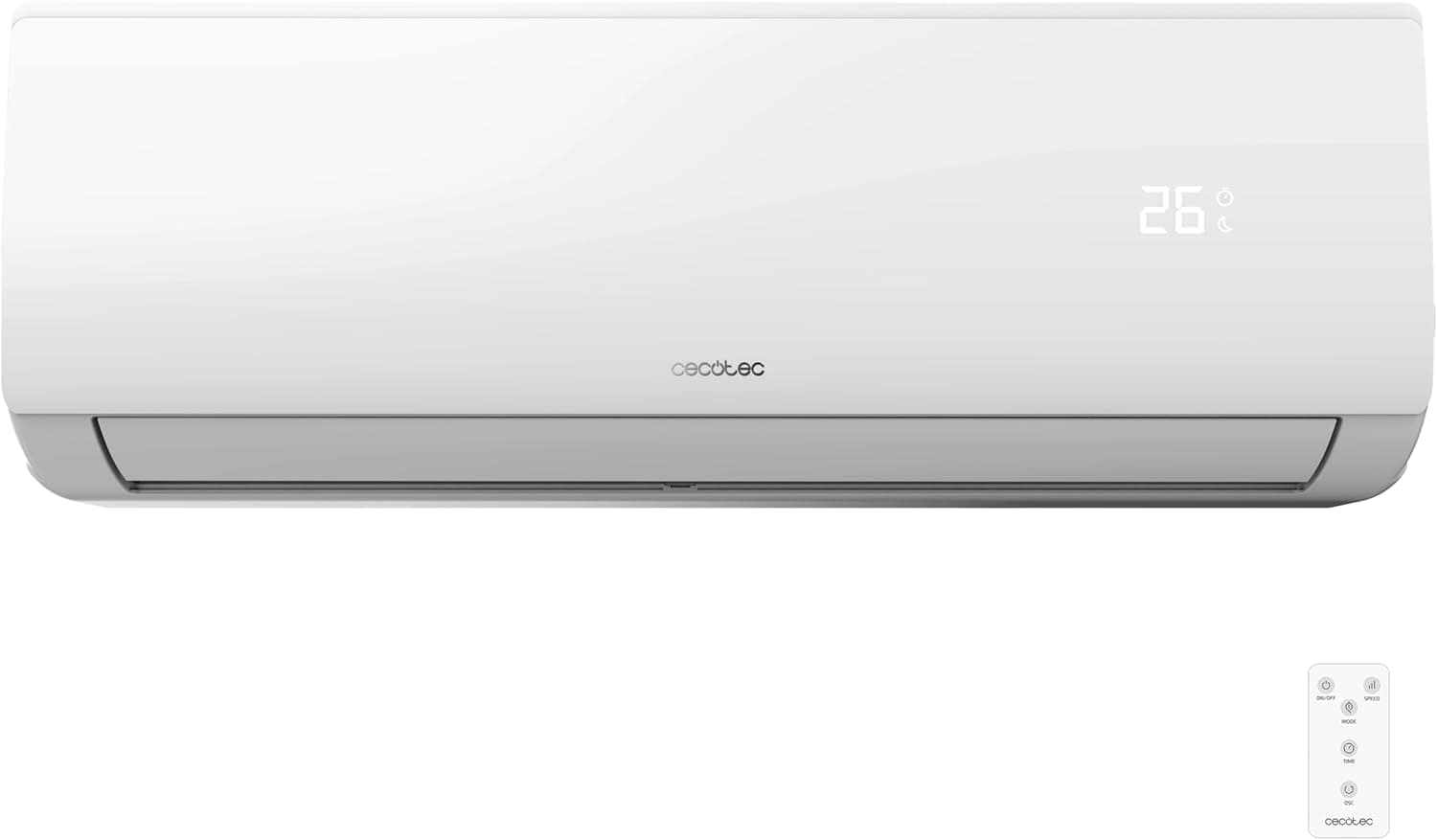 Climatiseur Split Cecotec AirClima 9000 SmartFresh | 9000 BTU | Inverter | Pompe à chaleur | A++