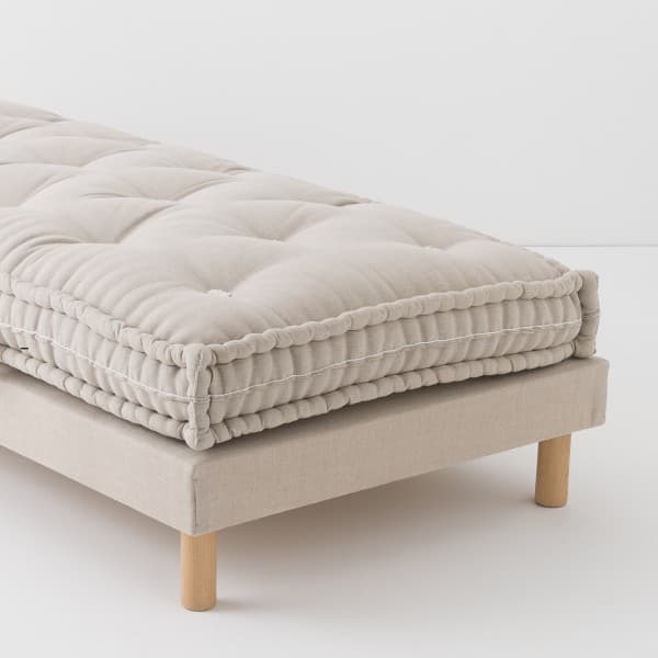 matelas laine lit 1 personne 120x190