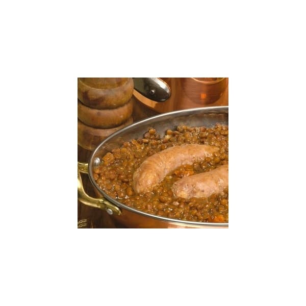 saucisses de Toulouse aux lentilles 660 g