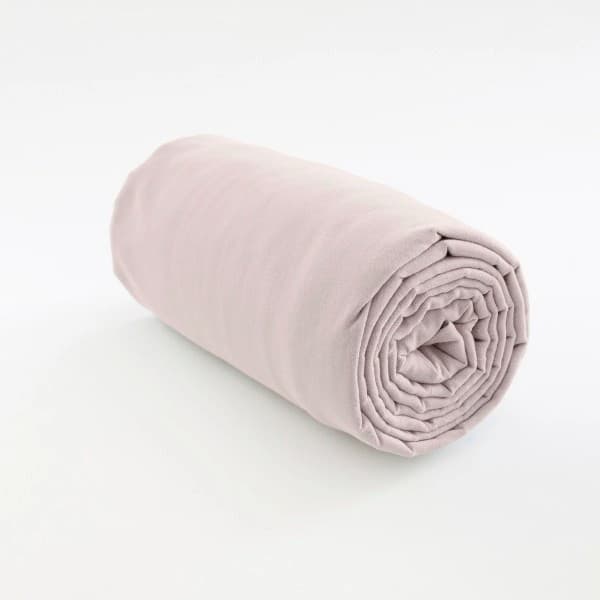 drap housse lin poudre 35 cm (matelas 30 + retour 5) 80x190