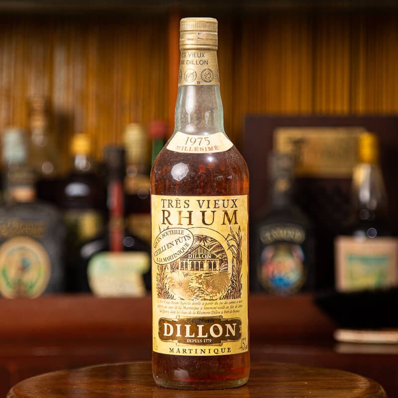 Dillon - millésime 1975 - rhum vintage - 45° - 70cl