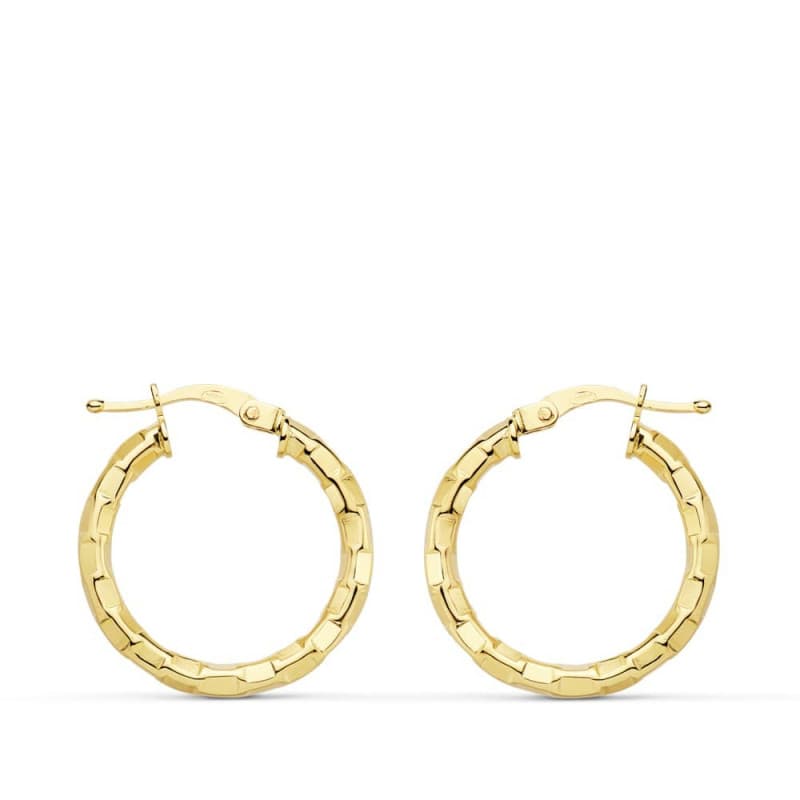 Créoles Or 18 Carats 750 Jaune