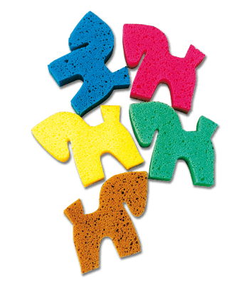 EPONGE EN FORME DE CHEVAL