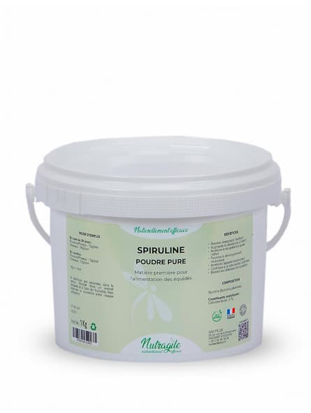 NUTRAGILE - SPIRULINE POUDRE PURE 1KG