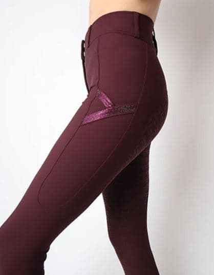 PANTALON "REBEL" CRYSTALS MONTAR