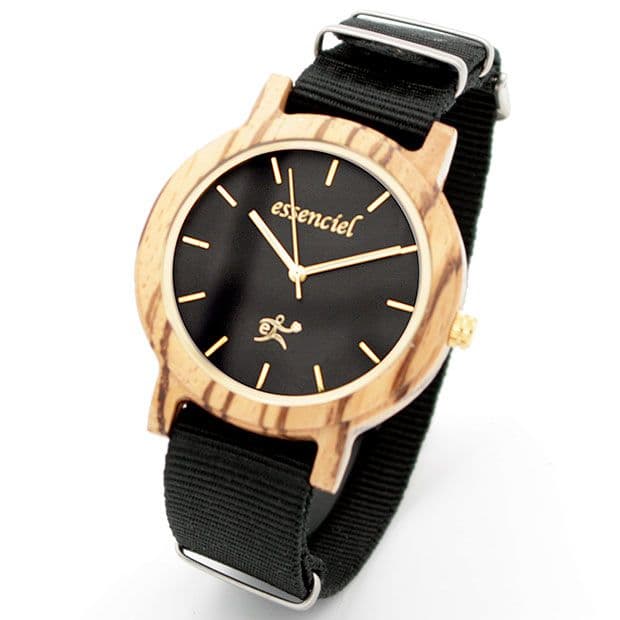 Montre en bois homme Julien Zébrano