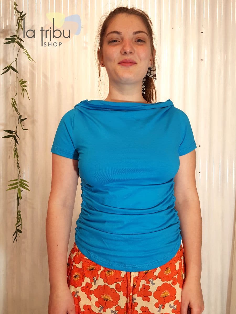 Top Kali-Yog Fana (Cyan) - Small