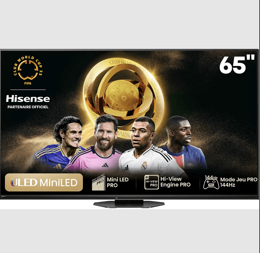 Ecran  TV Mini Led HISENSE 65U8NQ