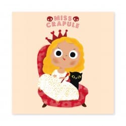 Carte Postale Enfants (9 Illustrations au Choix) - Pirouette Cacahouète Ms Crapule