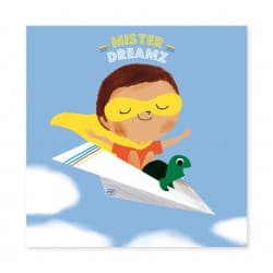 Carte Postale Enfants (9 Illustrations au Choix) - Pirouette Cacahouète Mr Dreamz