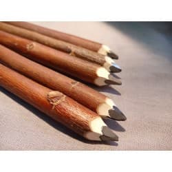Crayon à Papier en Osier Naturel- Mine 2B